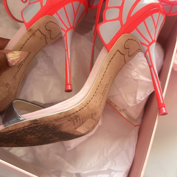 Sophia Webster Butterfly Heels Size 39 - Picture 3 of 5